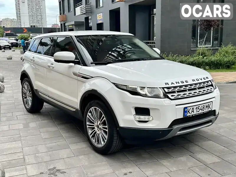 Внедорожник / Кроссовер Land Rover Range Rover Evoque 2012 2 л. Автомат обл. Киевская, Киев - Фото 1/21