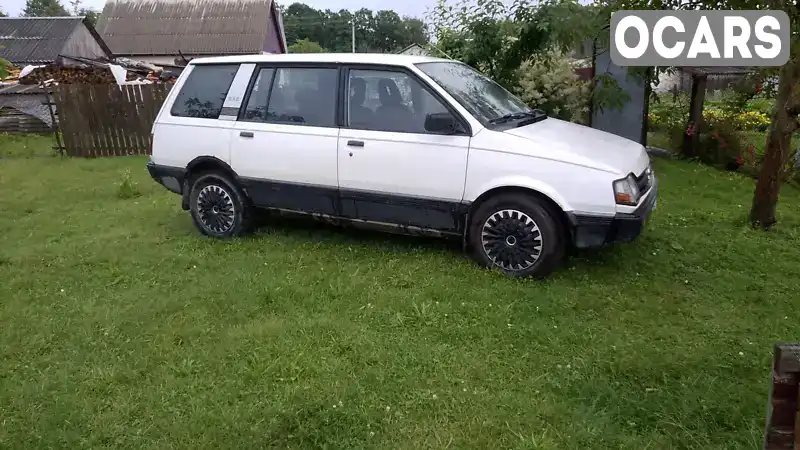 Мінівен Mitsubishi Space Wagon 1987 2 л. Ручна / Механіка обл. Житомирська, Олевськ - Фото 1/6