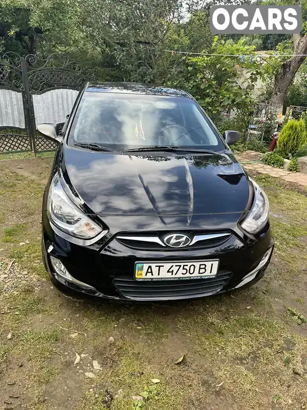 Седан Hyundai Accent 2013 1.4 л. Ручна / Механіка обл. Івано-Франківська, Івано-Франківськ - Фото 1/11