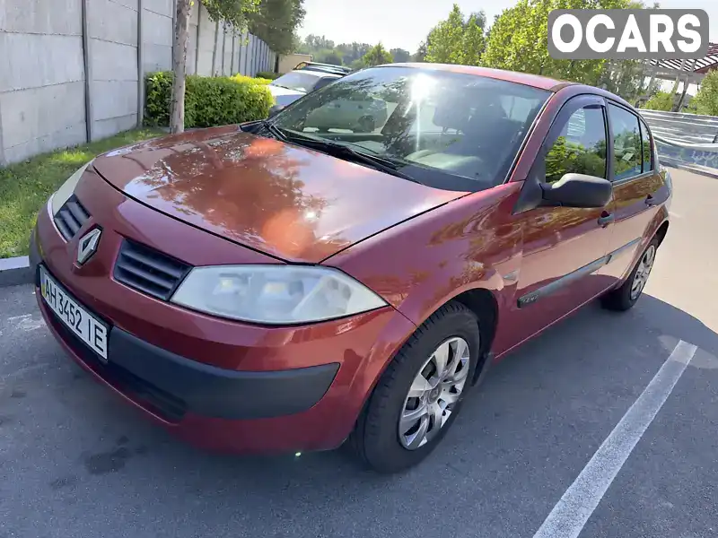 Седан Renault Megane 2004 1.39 л. Ручная / Механика обл. Днепропетровская, Днепр (Днепропетровск) - Фото 1/21