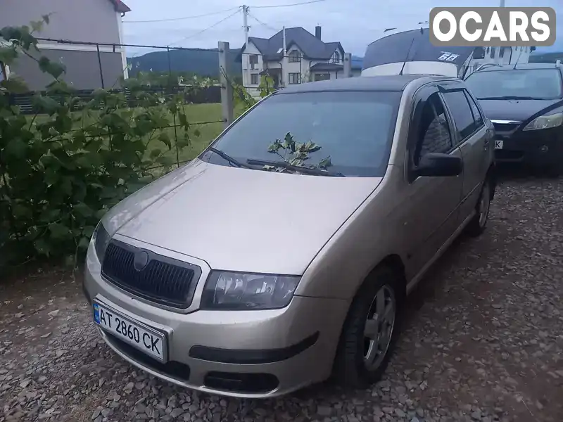 Хетчбек Skoda Fabia 2004 1.2 л. Ручна / Механіка обл. Івано-Франківська, location.city.krasna - Фото 1/8