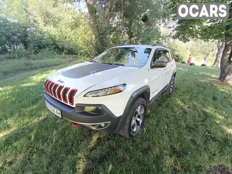 Позашляховик / Кросовер Jeep Cherokee 2014 3.24 л. Автомат обл. Київська, Київ - Фото 1/21