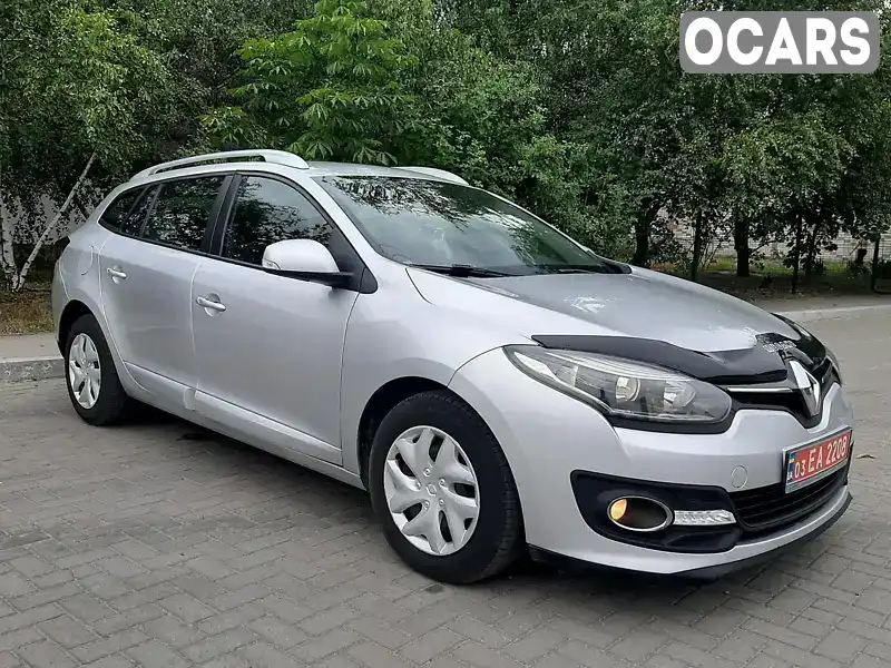 Универсал Renault Megane 2014 1.5 л. Ручная / Механика обл. Днепропетровская, Днепр (Днепропетровск) - Фото 1/18