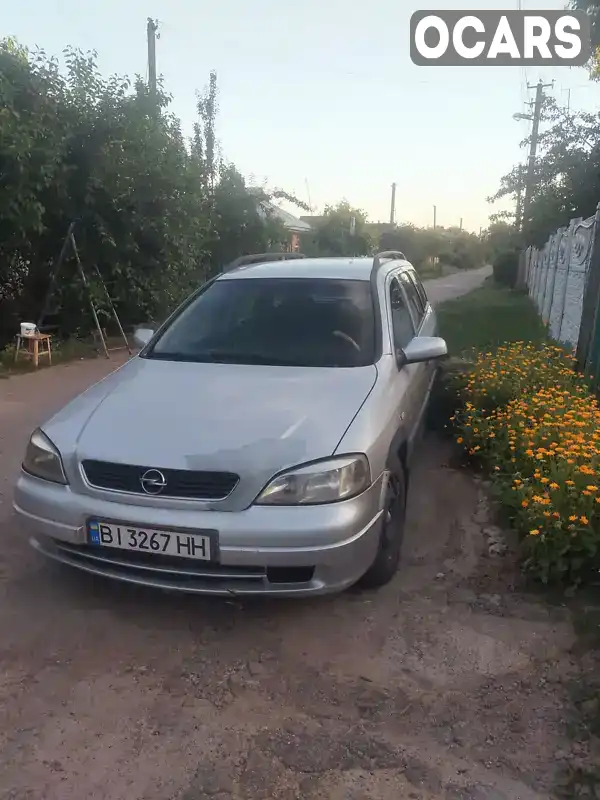 Универсал Opel Astra 1999 2 л. Ручная / Механика обл. Полтавская, Кобеляки - Фото 1/11