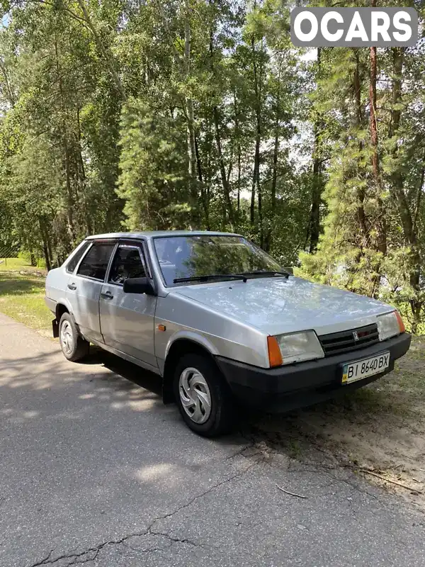 Седан ВАЗ / Lada 21099 2004 1.5 л. Ручна / Механіка обл. Полтавська, Горішні Плавні (Комсомольськ) - Фото 1/19