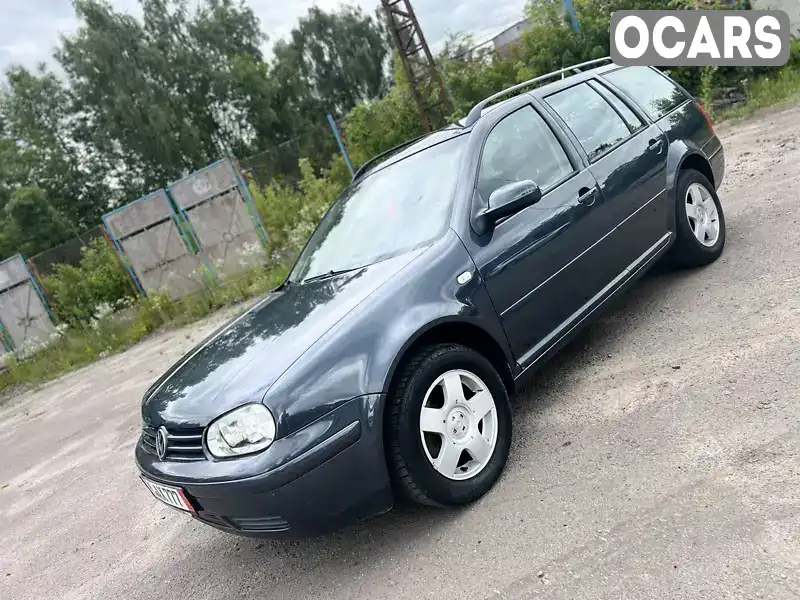 Универсал Volkswagen Golf 2003 1.4 л. Ручная / Механика обл. Волынская, Нововолынск - Фото 1/21