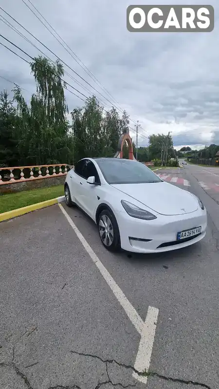 Позашляховик / Кросовер Tesla Model Y 2021 null_content л. обл. Київська, Київ - Фото 1/15