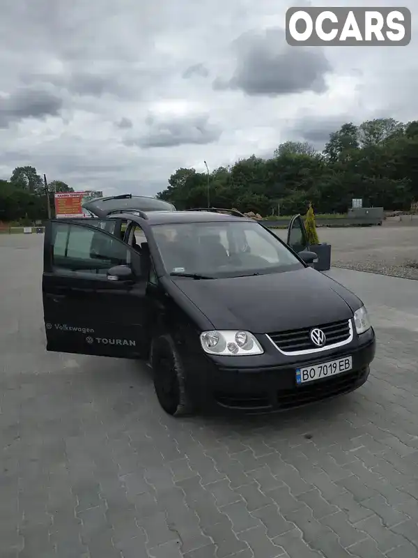 Мінівен Volkswagen Touran 2006 1.9 л. Ручна / Механіка обл. Тернопільська, Тернопіль - Фото 1/21