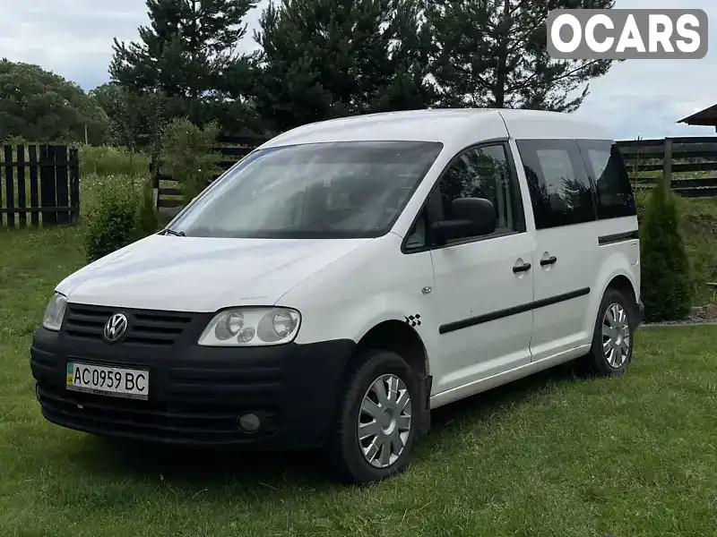 Мінівен Volkswagen Caddy 2005 2 л. Ручна / Механіка обл. Львівська, Самбір - Фото 1/21