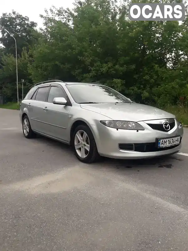 Универсал Mazda 6 2007 2 л. Ручная / Механика обл. Житомирская, Бердичев - Фото 1/21