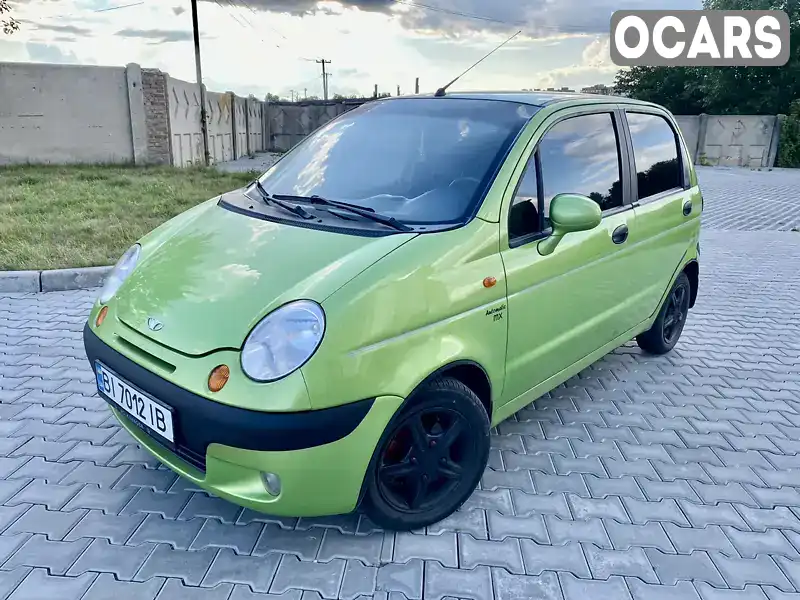 Хетчбек Daewoo Matiz 2007 0.8 л. Автомат обл. Полтавська, Полтава - Фото 1/21