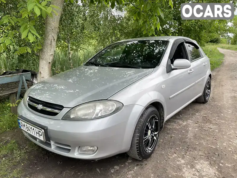 Хэтчбек Chevrolet Lacetti 2007 1.8 л. Автомат обл. Житомирская, Романов - Фото 1/13