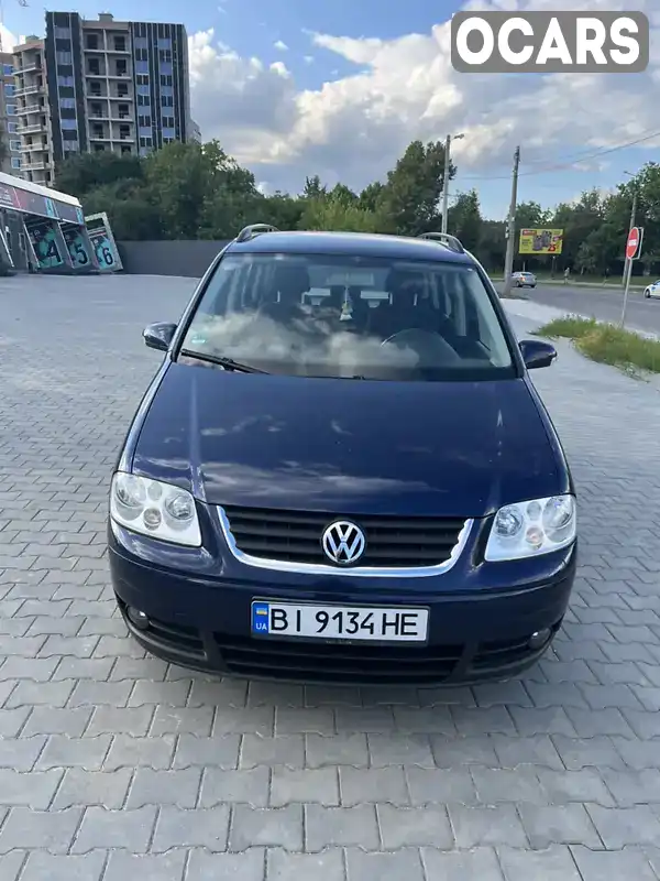 Минивэн Volkswagen Touran 2006 1.6 л. Ручная / Механика обл. Полтавская, Полтава - Фото 1/21