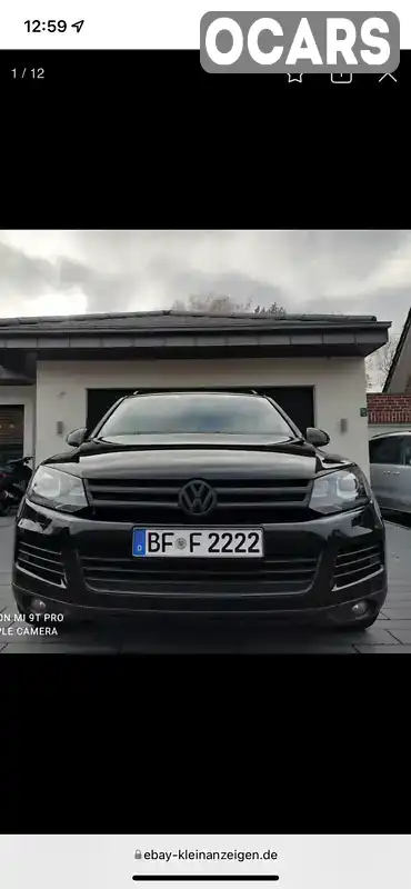 Позашляховик / Кросовер Volkswagen Touareg 2011 2.97 л. Автомат обл. Івано-Франківська, Коломия - Фото 1/21