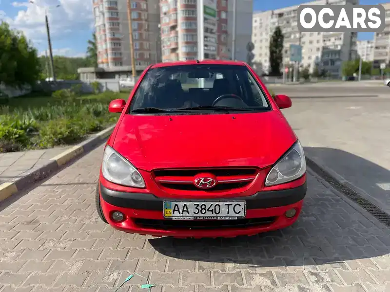 Хэтчбек Hyundai Getz 2007 1.4 л. Ручная / Механика обл. Сумская, Сумы - Фото 1/11