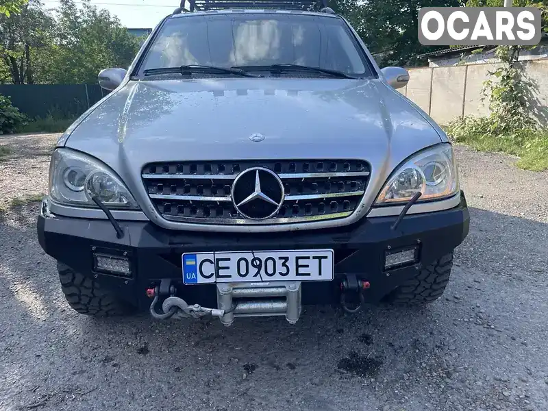 Позашляховик / Кросовер Mercedes-Benz M-Class 2004 2.7 л. Автомат обл. Чернівецька, Герца - Фото 1/19