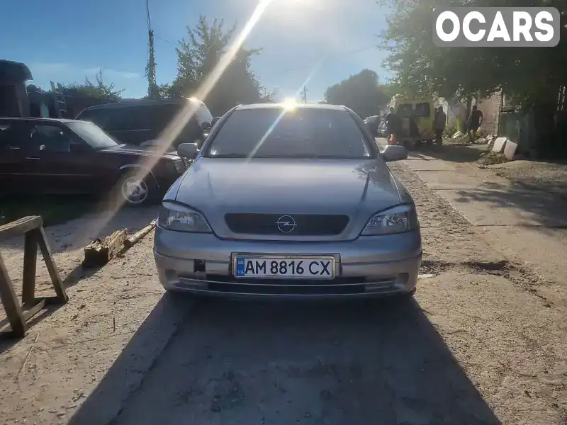 Седан Opel Astra 2000 1.6 л. Ручна / Механіка обл. Житомирська, Житомир - Фото 1/10