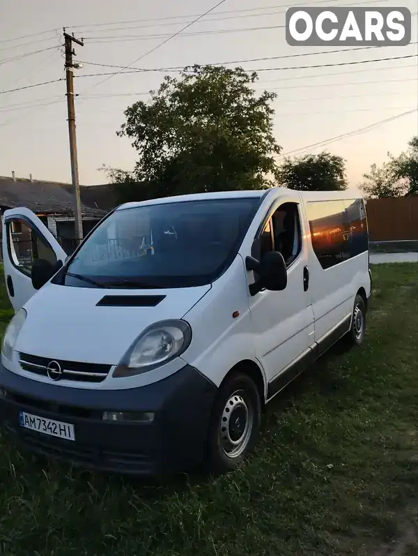 Минивэн Opel Vivaro 2006 1.87 л. Ручная / Механика обл. Житомирская, Житомир - Фото 1/4