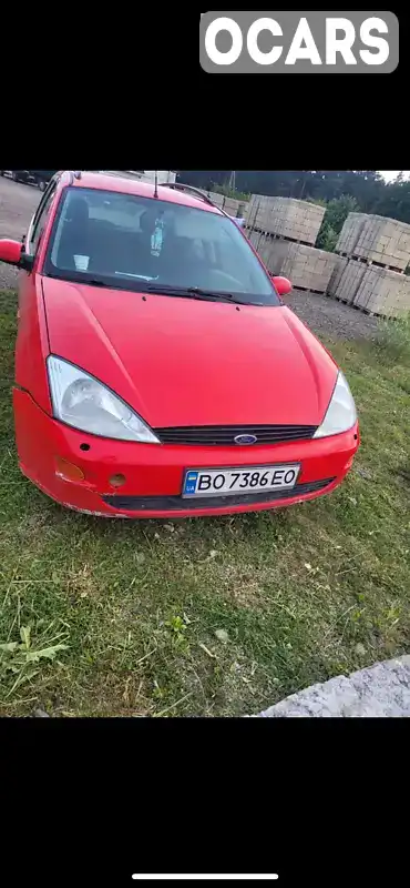 Универсал Ford Focus 2001 1.6 л. Ручная / Механика обл. Львовская, Яворов - Фото 1/4