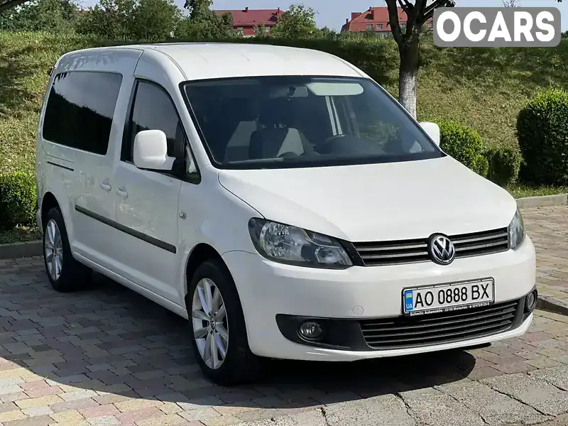 Мінівен Volkswagen Caddy 2013 1.97 л. Автомат обл. Закарпатська, Мукачево - Фото 1/14