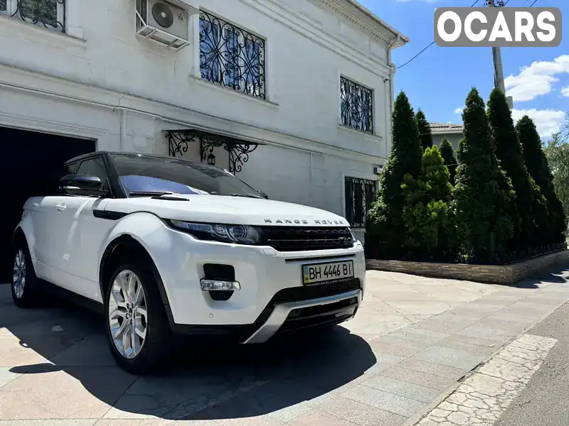 Внедорожник / Кроссовер Land Rover Range Rover Evoque 2013 2.18 л. Автомат обл. Одесская, Одесса - Фото 1/21