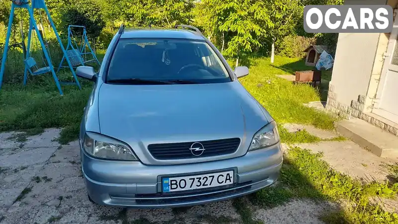 Универсал Opel Astra 2002 1.6 л. Ручная / Механика обл. Тернопольская, Монастыриска - Фото 1/17