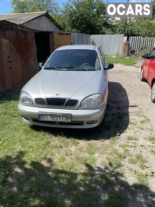 Седан Daewoo Lanos 2002 1.5 л. Ручная / Механика обл. Полтавская, Полтава - Фото 1/13