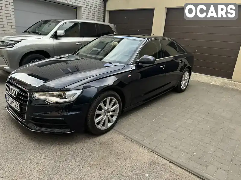 Седан Audi A6 2014 3 л. Автомат обл. Черкасская, Черкассы - Фото 1/12