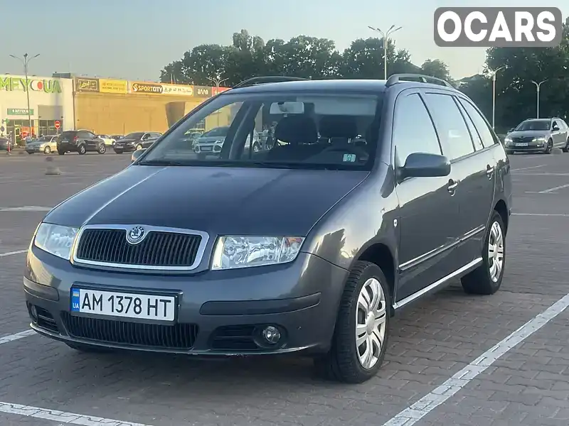 Універсал Skoda Fabia 2007 1.2 л. Ручна / Механіка обл. Житомирська, Житомир - Фото 1/19