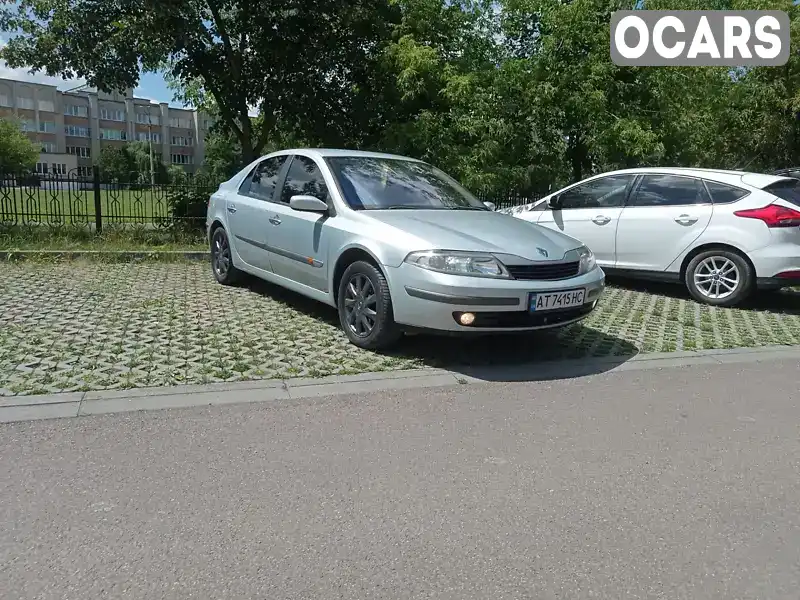 Лифтбек Renault Laguna 2002 2 л. Ручная / Механика обл. Ивано-Франковская, Ивано-Франковск - Фото 1/21