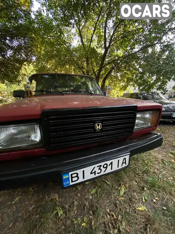 Седан ВАЗ / Lada 2107 1992 1.5 л. Ручная / Механика обл. Полтавская, Кременчуг - Фото 1/6