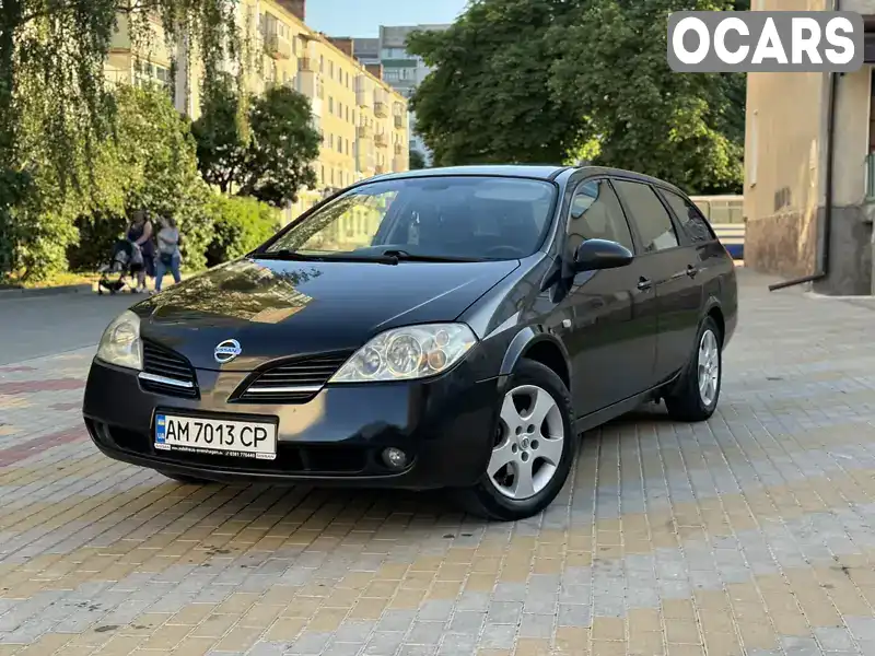 Універсал Nissan Primera 2006 1.8 л. Ручна / Механіка обл. Житомирська, Звягель - Фото 1/21