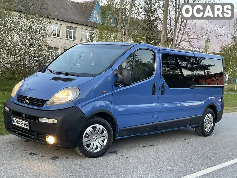 Минивэн Opel Vivaro 2003 1.87 л. Ручная / Механика обл. Львовская, Турка - Фото 1/21