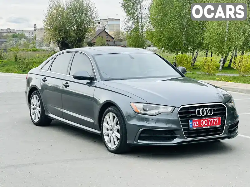 Седан Audi A6 2014 3 л. Автомат обл. Ровенская, Здолбунов - Фото 1/21