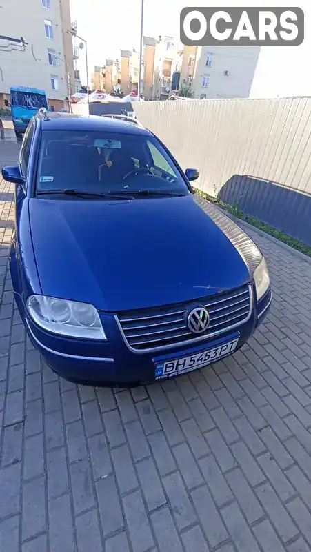 Універсал Volkswagen Passat 2001 1.9 л. Ручна / Механіка обл. Одеська, Одеса - Фото 1/8