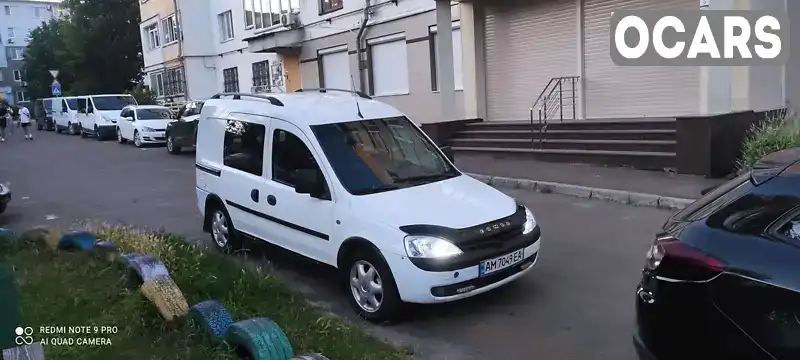 Минивэн Opel Combo 2004 1.69 л. Ручная / Механика обл. Житомирская, Житомир - Фото 1/10