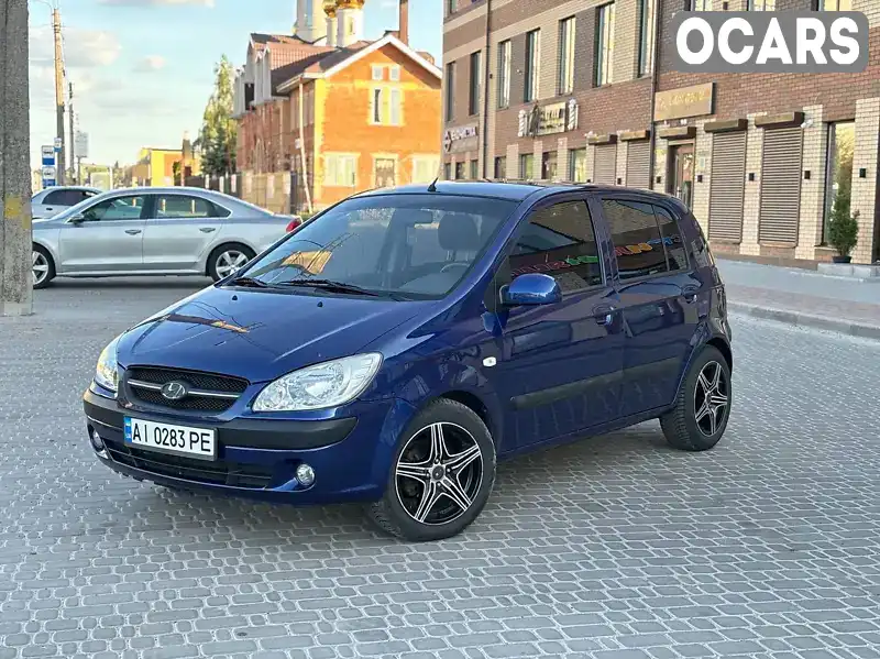 Хэтчбек Hyundai Getz 2008 1.4 л. Автомат обл. Киевская, Белая Церковь - Фото 1/21