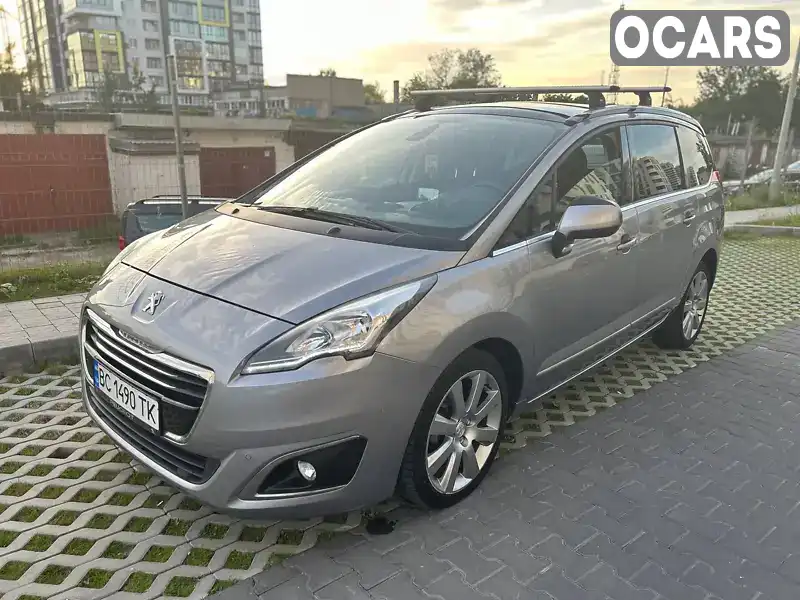 Мікровен Peugeot 5008 2015 1.56 л. Автомат обл. Львівська, Львів - Фото 1/21