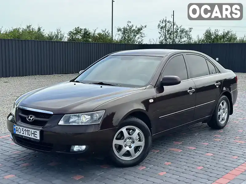 Седан Hyundai Sonata 2007 2 л. Ручная / Механика обл. Закарпатская, Берегово - Фото 1/21