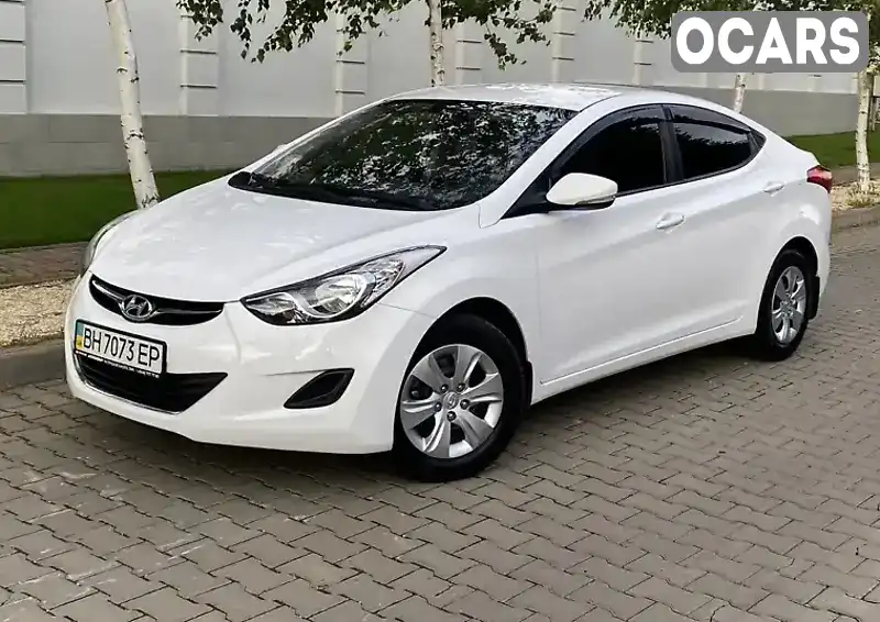 Седан Hyundai Elantra 2013 1.59 л. Автомат обл. Киевская, Макаров - Фото 1/12