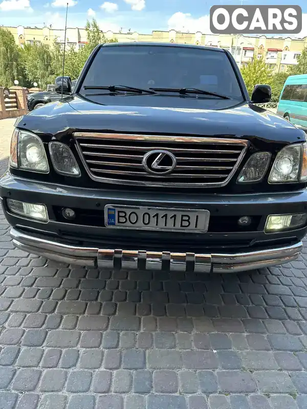 Позашляховик / Кросовер Lexus LX 2005 4.67 л. Автомат обл. Тернопільська, Тернопіль - Фото 1/16