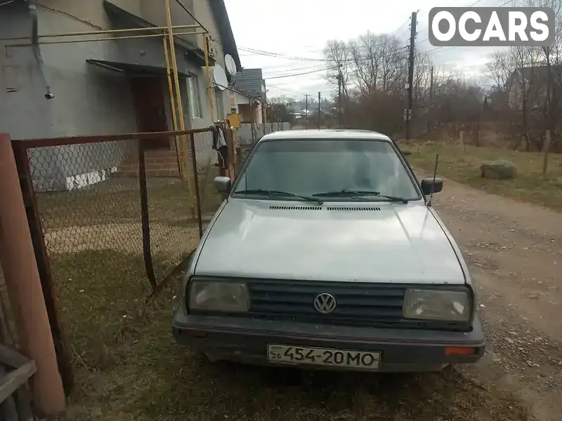 Седан Volkswagen Jetta 1987 1.8 л. Ручна / Механіка обл. Чернівецька, Сторожинець - Фото 1/3