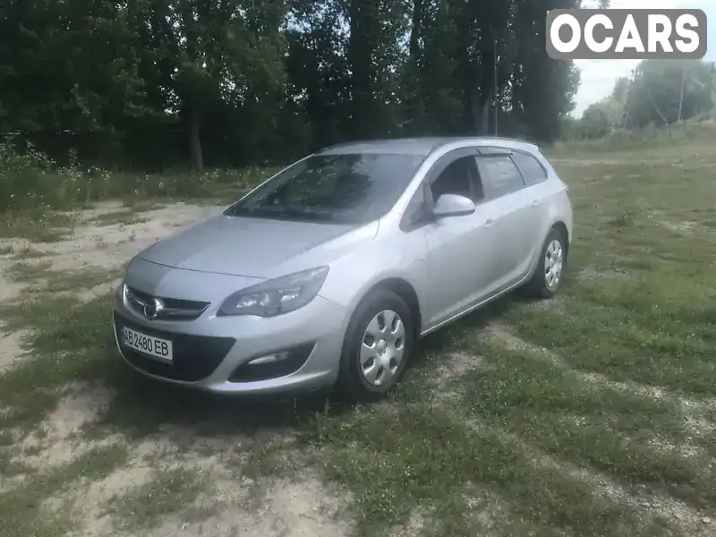 Універсал Opel Astra 2013 1.69 л. Ручна / Механіка обл. Вінницька, Жмеринка - Фото 1/14