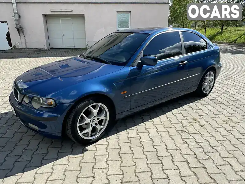 Купе BMW 3 Series Compact 2001 1.8 л. Автомат обл. Тернопольская, Тернополь - Фото 1/21