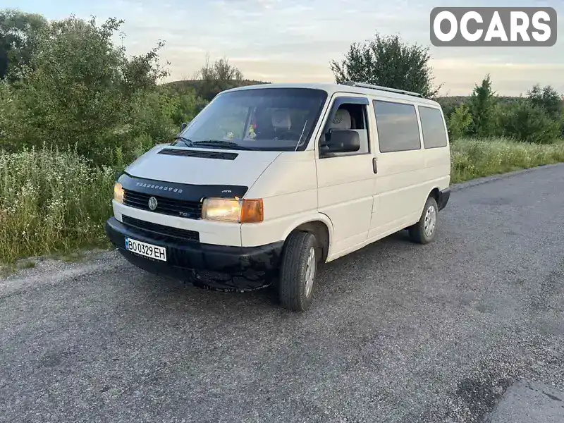 Мінівен Volkswagen Transporter 1998 1.9 л. Ручна / Механіка обл. Тернопільська, Тернопіль - Фото 1/15