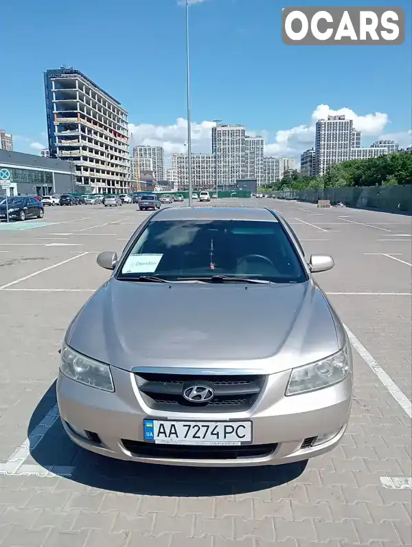 Седан Hyundai Sonata 2007 2 л. Ручная / Механика обл. Киевская, Киев - Фото 1/9