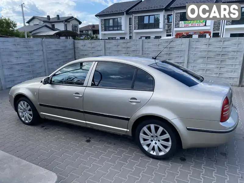 Ліфтбек Skoda Superb 2003 2.5 л. Автомат обл. Київська, Біла Церква - Фото 1/18