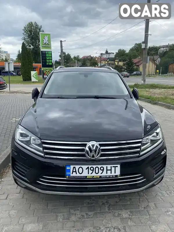 Позашляховик / Кросовер Volkswagen Touareg 2014 3.6 л. Автомат обл. Київська, Яготин - Фото 1/21