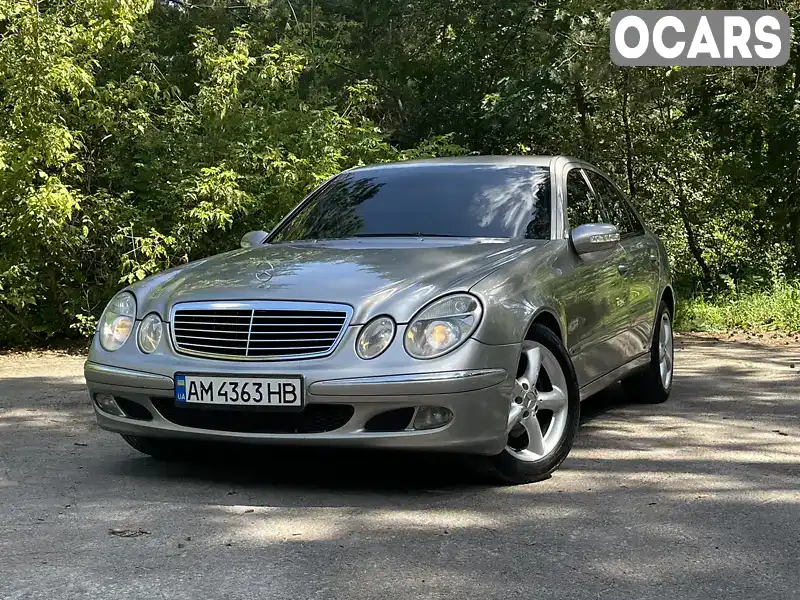 Седан Mercedes-Benz E-Class 2004 2.7 л. Ручна / Механіка обл. Житомирська, Бердичів - Фото 1/21