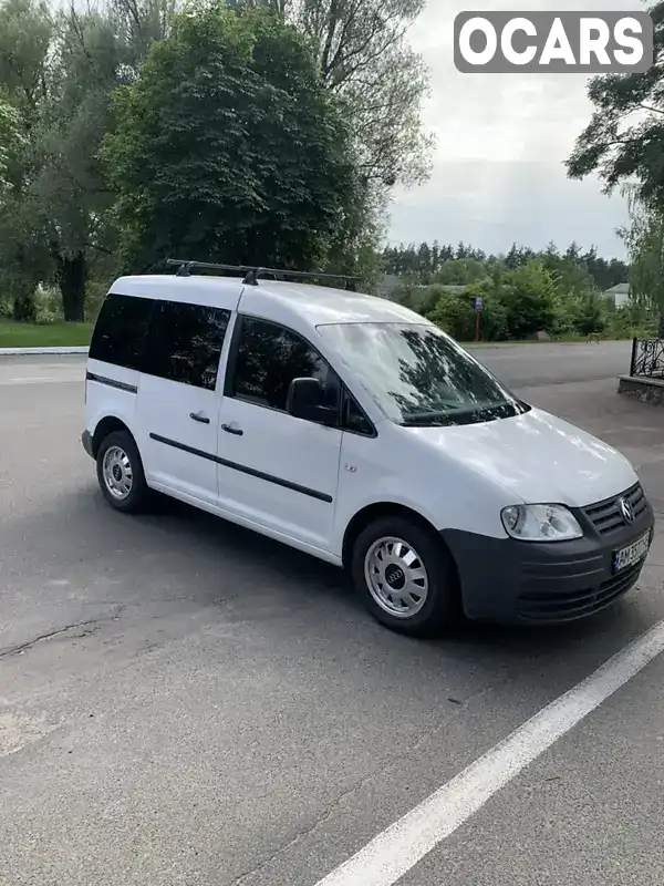 Мінівен Volkswagen Caddy 2008 2 л. Ручна / Механіка обл. Житомирська, Радомишль - Фото 1/19